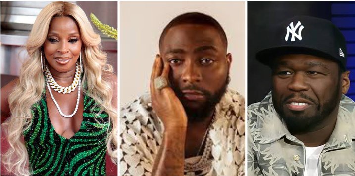 Davido Pulls Out of London Concert with 50 Cent and Mary J. Blige