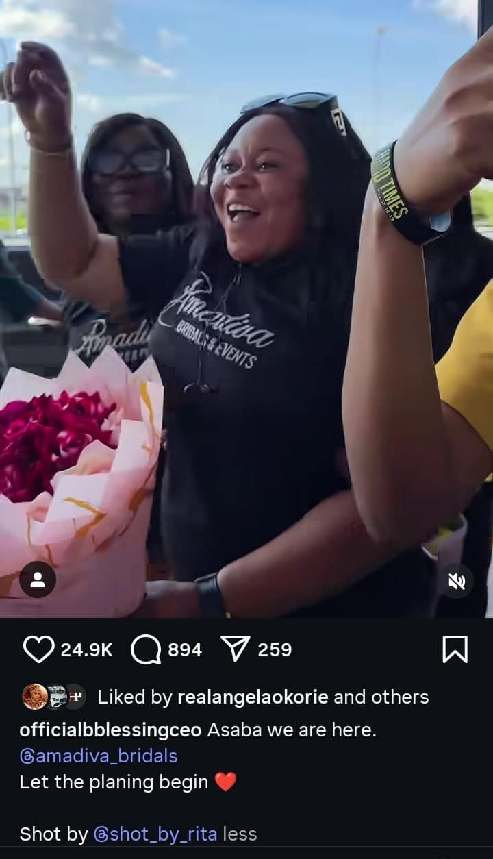 Blessing CEO in Asaba