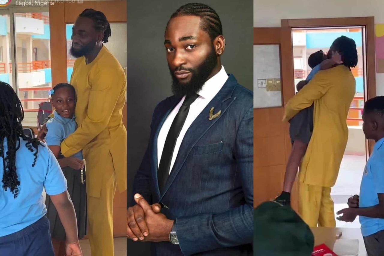 Gbenro Ajibade surprises daughter for 9th birthday