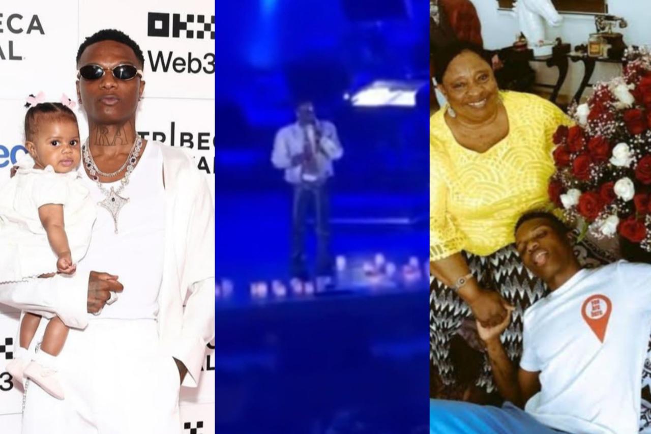 Wizkid says his daughter looks like his mother