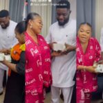Ruby Ojiakor and husband visits Chineyere Udoma