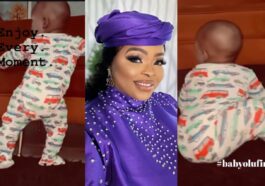 Dayo Amusa celebrates son as he turns 7 months