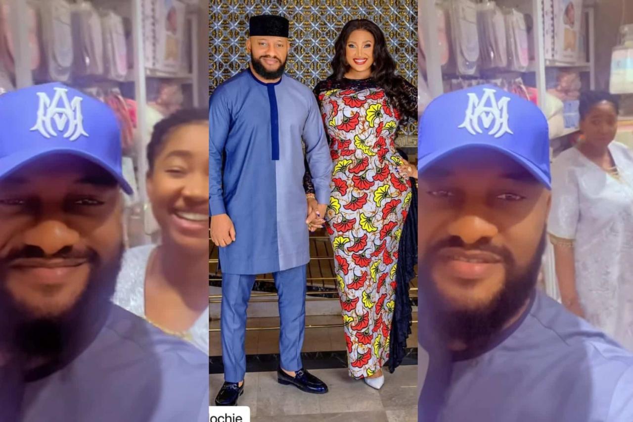 Yul Edochie takes Judy Austin shopping