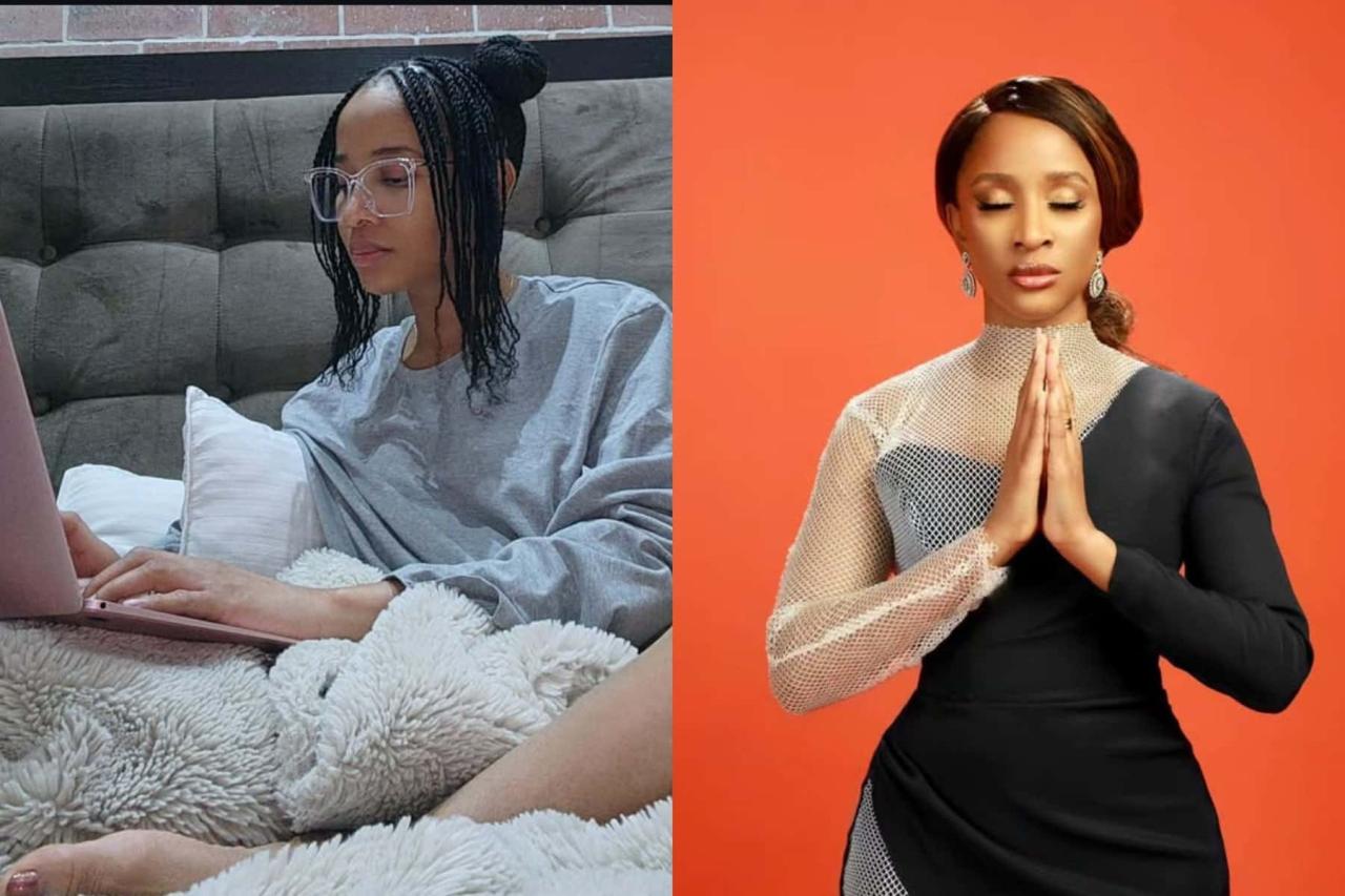 Adesua Etomi says her brain comes alive when others are asleep