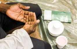 Rupture of fasting at a mosque in Durban, South Africa.