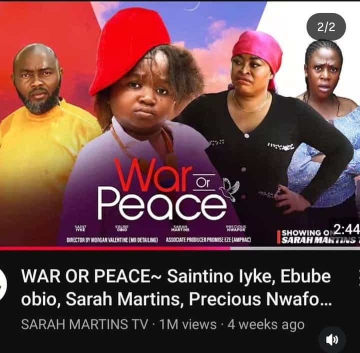 Sarah Martins hits one million views on YouTube