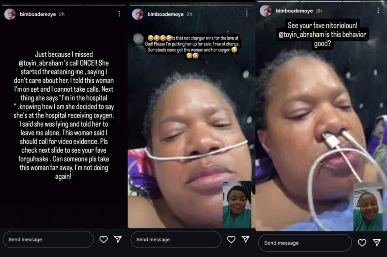 Bimbo Ademoye calls out Toyin Abraham
