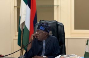 Bola Tinubu telephone call