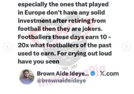 Brown Ideye