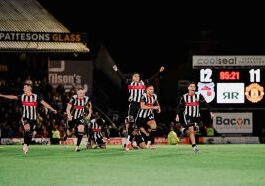 4th Division Club, Grimsby Town Knock Manchester United Out Of EFL Cup