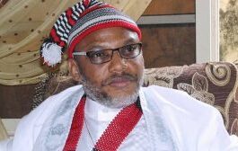 "Stop Talking When I'm Talking" - Nnamdi Kanu Angrily Tells Lawyer In Court (Video)
