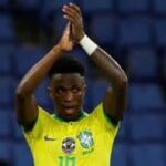 Real Madrid winger, Vinicius Junior has apologized to Brazilian fans after Brazil suffered their fourth defeat in five games.