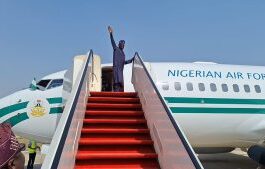 President Tinubu Arrives Lagos, To Celebrate Eid-el-Kabir Before Returning To Abuja