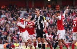 Newcastle United's hopes of securing a top-five finish in the Premier League were dealt a major blow following a narrow 1-0 defeat to Arsenal at the Emirates Stadium on Sunday.