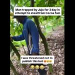Who Said Juju No Dey Man Trapped for 3 Days by Charm While Trying to Steal Cocoa in Ghana