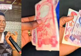 'Is the money not for God'? - Pastor fumes after receiving old ₦10 and ₦5 in offering