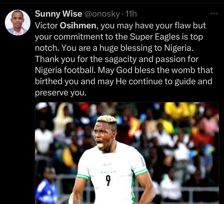 Fans Across Nigeria Pray for Victor Osimhen After Stellar Hat-Trick Display Fans Across Nigeria Pray for Victor Osimhen After Stellar Hat-Trick Display