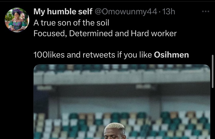 Fans Across Nigeria Pray for Victor Osimhen After Stellar Hat-Trick Display Fans Across Nigeria Pray for Victor Osimhen After Stellar Hat-Trick Display