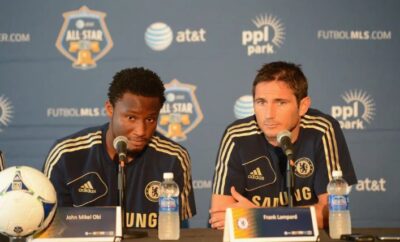 John Obi Mikel Says Chelsea Had a Player More Important Than Frank Lampard