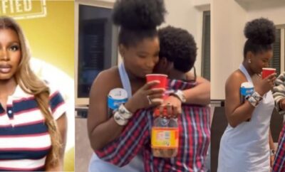BBNaija Season 10: Isabella’s Emotional Reunion With Her Son Melts Hearts Online