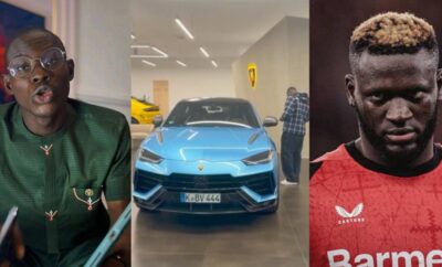 Geh Geh slams Victor Boniface over N400M Lamborghini purchase