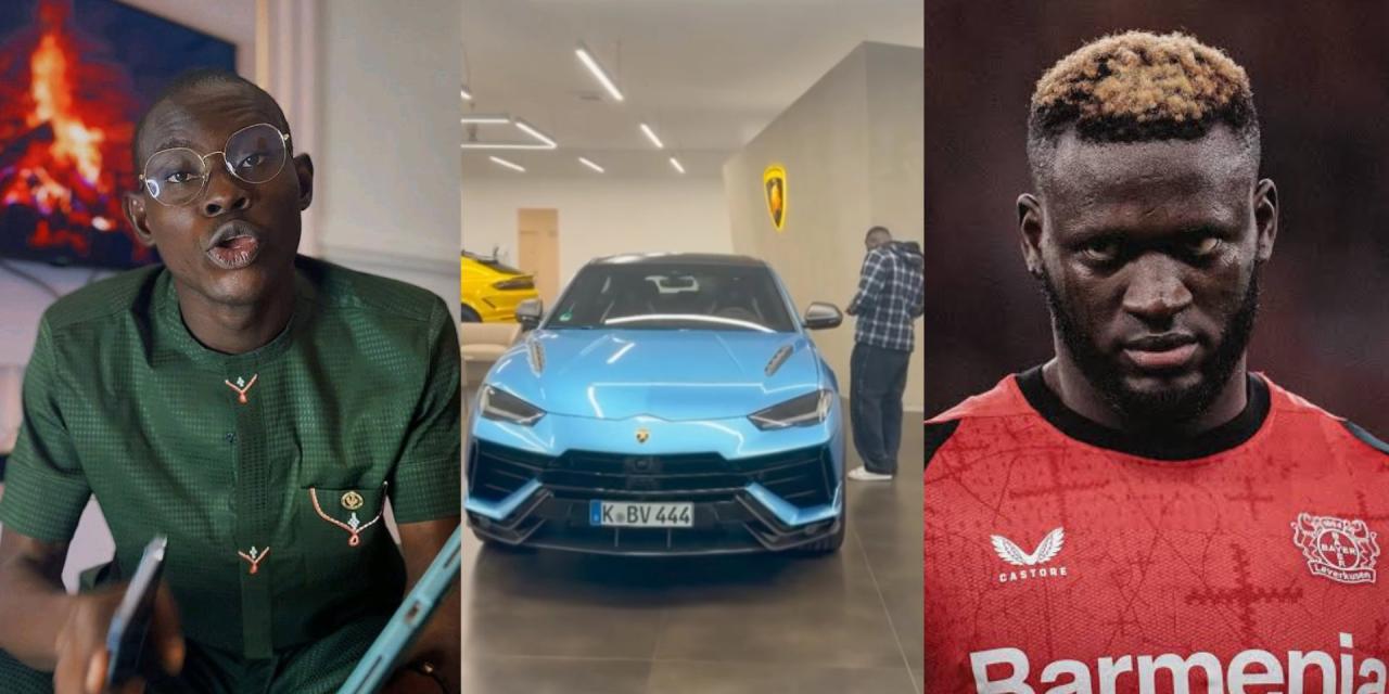 Geh Geh slams Victor Boniface over N400M Lamborghini purchase