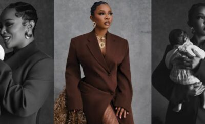 Toke Makinwa Celebrates First Birthday as a Mother, Shares Emotional Message to God