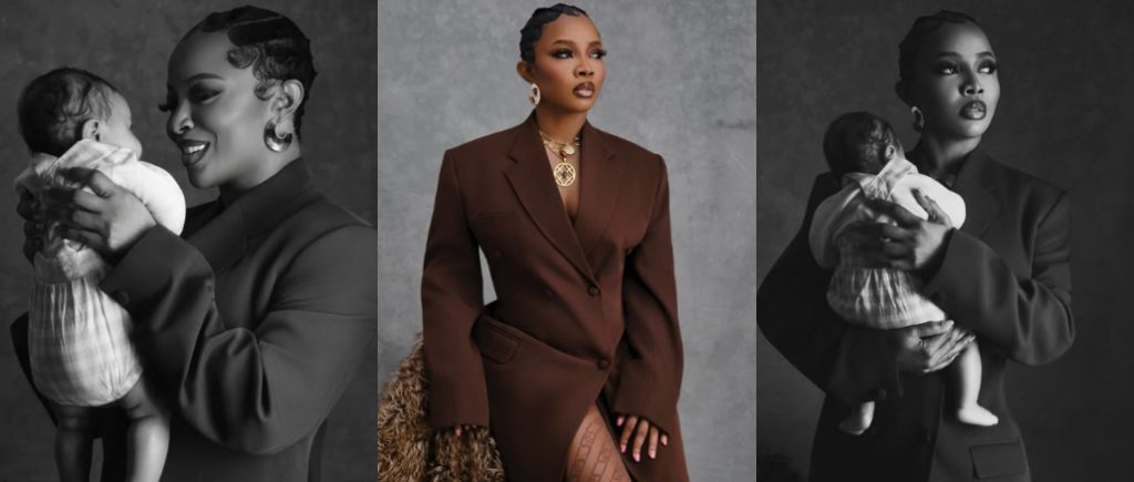 Toke Makinwa Celebrates First Birthday as a Mother, Shares Emotional Message to God Toke Makinwa Celebrates First Birthday as a Mother, Shares Emotional Message to God